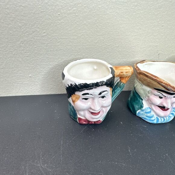 Vintage Mini Toby Jug Mug Character Head Mug Made in Occupied‎ Japan 1950s Lot 4 - Picture 3 of 8